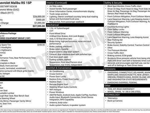 Used 2024 Chevrolet Malibu RS image 34