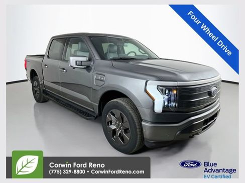 Certified 2023 Ford F150 Lightning Lariat w/ Equipment Group 511A High AWD/4WD image 1