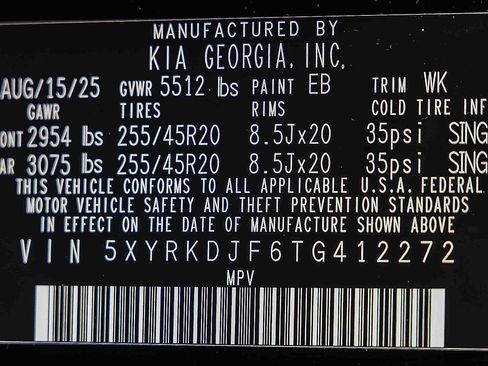 Certified 2026 Kia Sorento SX Prestige AWD/4WD image 10