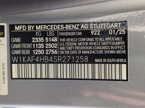 Certified 2025 Mercedes-Benz C 300 4MATIC Sedan image 25
