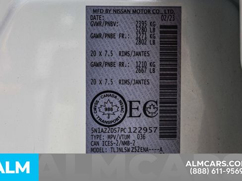 Used 2023 Nissan Murano Platinum image 56