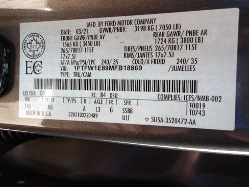 Certified 2021 Ford F150 XLT w/ Tow Technology Package image 38