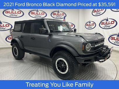 Certified 2021 Ford Bronco Black Diamond w/ Sasquatch Package