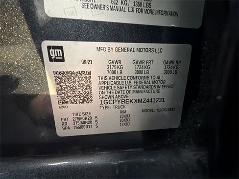 Certified 2021 Chevrolet Silverado 1500 Custom image 32