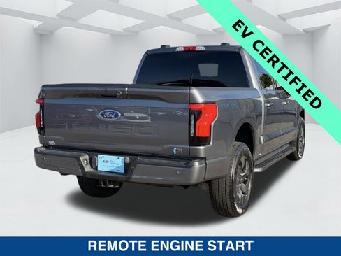 Certified 2023 Ford F150 Lightning XLT w/ Equipment Group 312A High image 4