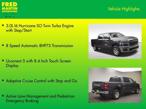 New 2026 RAM 1500 4x4 Crew Cab image 7