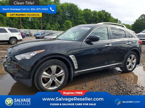 Used 2009 INFINITI FX35 AWD w/ Technology Pkg image 1