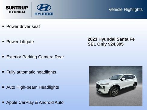 Used 2023 Hyundai Santa Fe SEL image 16