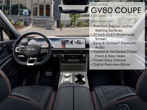 New 2026 Genesis GV80 3.5T image 21