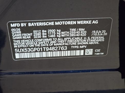 New 2026 BMW X3 xDrive30i w/ Convenience Package AWD/4WD image 23