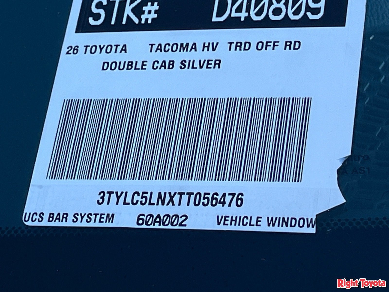 Certified 2026 Toyota Tacoma TRD Off-Road w/ TRD Off Road Upgrade Package AWD/4WD image 35