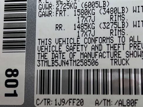 New 2026 Toyota Tacoma SR5 AWD/4WD image 25