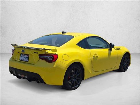 Used 2017 Subaru BRZ Series.Yellow RWD image 5