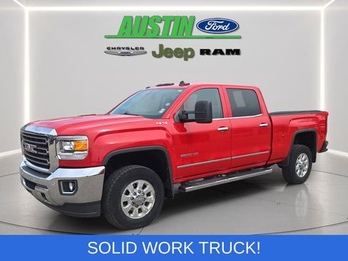Used 2015 GMC Sierra 2500 SLT w/ Duramax Plus Package AWD/4WD image 1