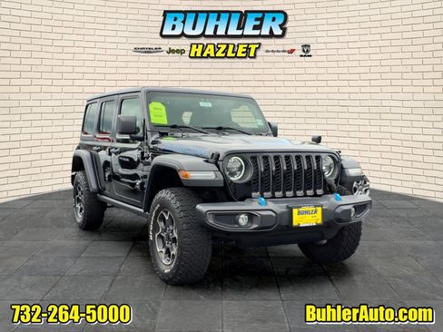 Certified 2023 Jeep Wrangler Unlimited Rubicon 4xe w/ Cold Weather Group AWD/4WD image 1