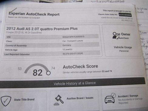 Used 2012 Audi A5 2.0T Premium Plus image 17