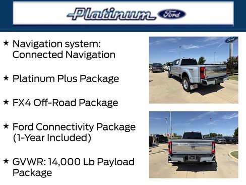 Certified 2026 Ford F450 Platinum w/ Platinum Plus Package AWD/4WD image 22