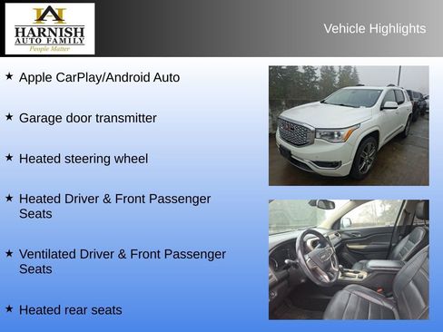 Used 2019 GMC Acadia Denali w/ Technology Package image 12