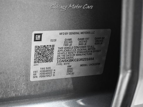 Used 2018 Chevrolet Tahoe LT w/ Luxury Package image 57