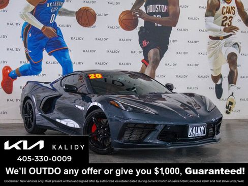 Used 2020 Chevrolet Corvette Stingray Preferred Cpe w/ 2LT Preferred Equipment Group RWD image 1