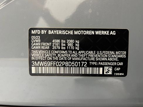 Certified 2023 BMW 330i Sedan w/ M Sport Package image 20