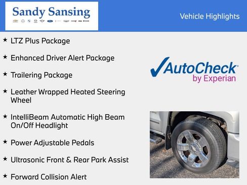 Used 2016 Chevrolet Silverado 1500 LTZ Z71 w/ LTZ Plus Package AWD/4WD image 11