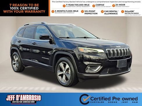 Certified 2021 Jeep Cherokee Limited image 1