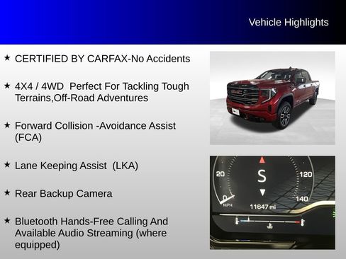 Used 2025 GMC Sierra 1500 AT4 w/ AT4 Preferred Package image 4