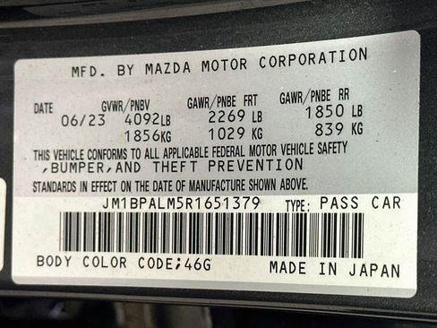 Used 2024 MAZDA MAZDA3 s FWD image 12