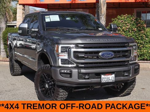 Used 2022 Ford F250 Platinum w/ Tremor Off-Road Package AWD/4WD image 2