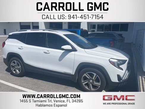 Used 2021 GMC Terrain SLT FWD image 1