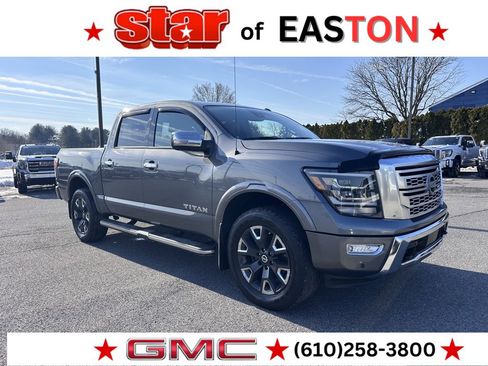 Used 2021 Nissan Titan Platinum Reserve w/ Moonroof Package image 1