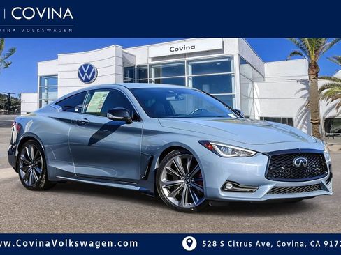 Used 2022 INFINITI Q60 Red Sport 400 w/ Cargo Package image 1