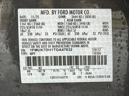 New 2026 Ford Explorer Active w/ Active Comfort Package image 13