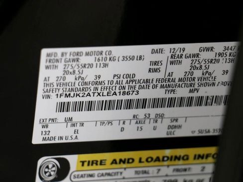 Used 2020 Ford Expedition Max Limited image 43