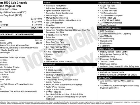 Used 2016 RAM 3500 Tradesman image 25