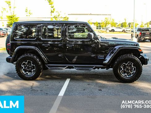 Used 2022 Jeep Wrangler Unlimited Rubicon 4xe w/ Steel Bumper Group AWD/4WD image 9