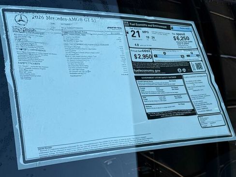 New 2026 Mercedes-Benz AMG GT 53 image 27