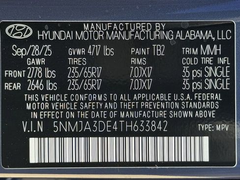 New 2026 Hyundai Tucson SE image 27