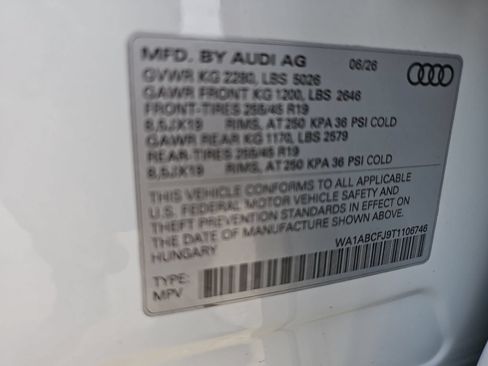 New 2026 Audi Q3 quattro 2.0T AWD/4WD image 39