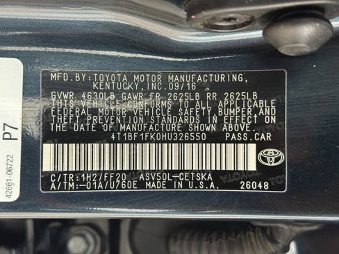 Used 2017 Toyota Camry SE image 43