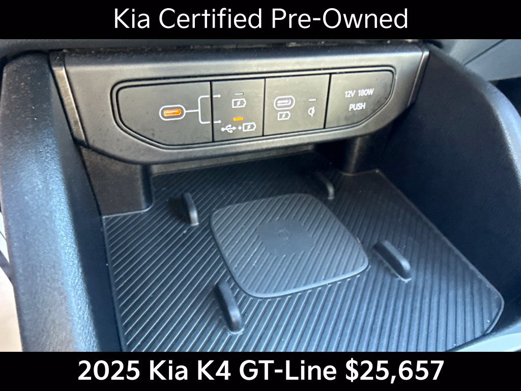 Certified 2025 Kia K4 GT-Line w/ GT-Line Premium Package FWD image 32