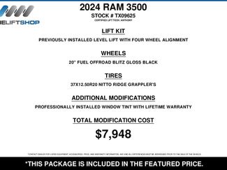 Used 2024 RAM 3500 Tradesman w/ Chrome Appearance Group AWD/4WD video 2