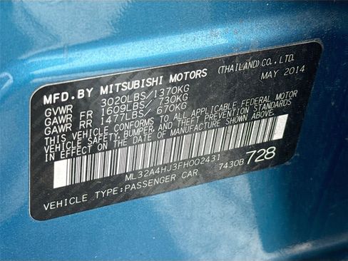 Used 2015 Mitsubishi Mirage ES image 13