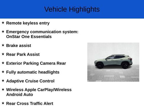 New 2026 Chevrolet Trax ACTIV w/ Driver Confidence Package FWD image 3