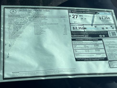 New 2025 Mercedes-Benz C 300 4MATIC Sedan image 29