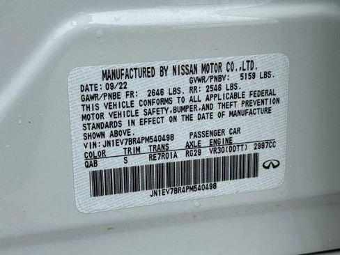 Certified 2023 INFINITI Q50 Luxe w/ Cargo Package image 27