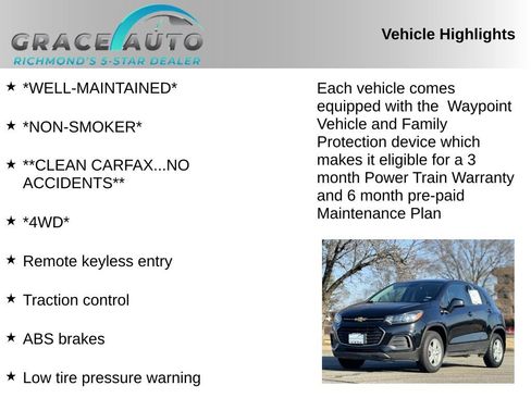 Used 2022 Chevrolet Trax LS w/ Tint and Cruise Package image 2