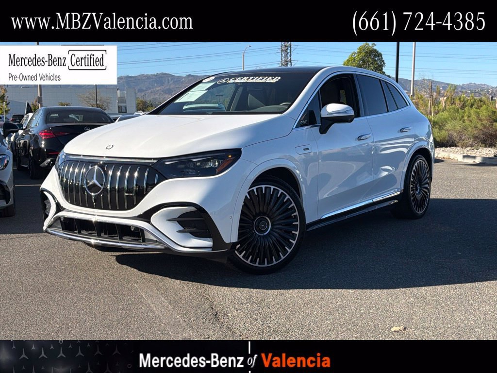 Certified 2024 Mercedes-Benz EQE AMG 4MATIC SUV image 1