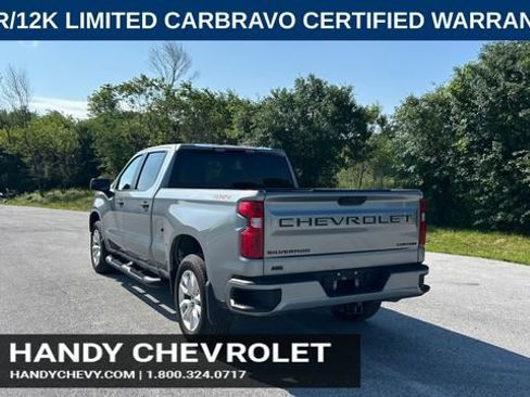 Certified 2023 Chevrolet Silverado 1500 Custom w/ LPO, Dark Essentials Package AWD/4WD image 5